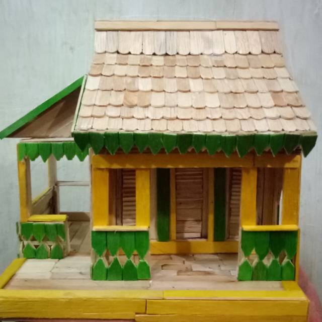 Detail Miniatur Rumah Adat Nomer 32