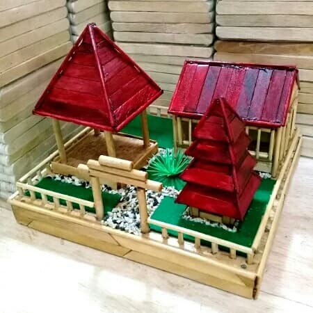 Detail Miniatur Rumah Adat Dari Kardus Nomer 36