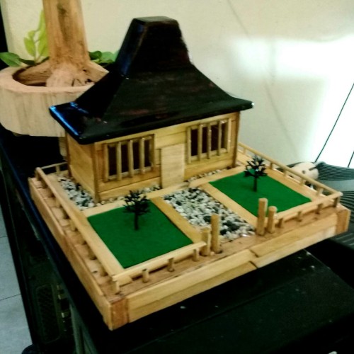 Detail Miniatur Rumah Adat Dari Kardus Nomer 41