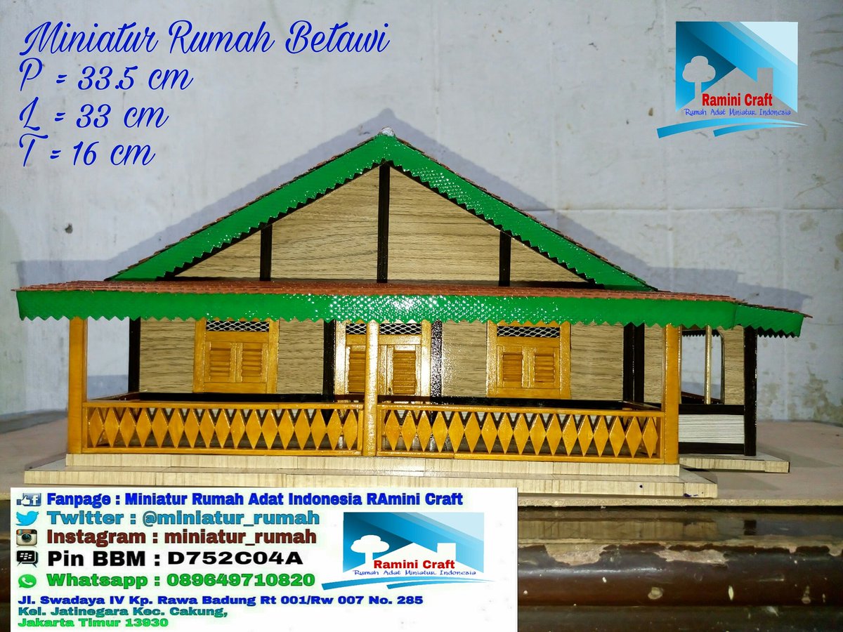 Detail Miniatur Rumah Adat Di Indonesia Nomer 44