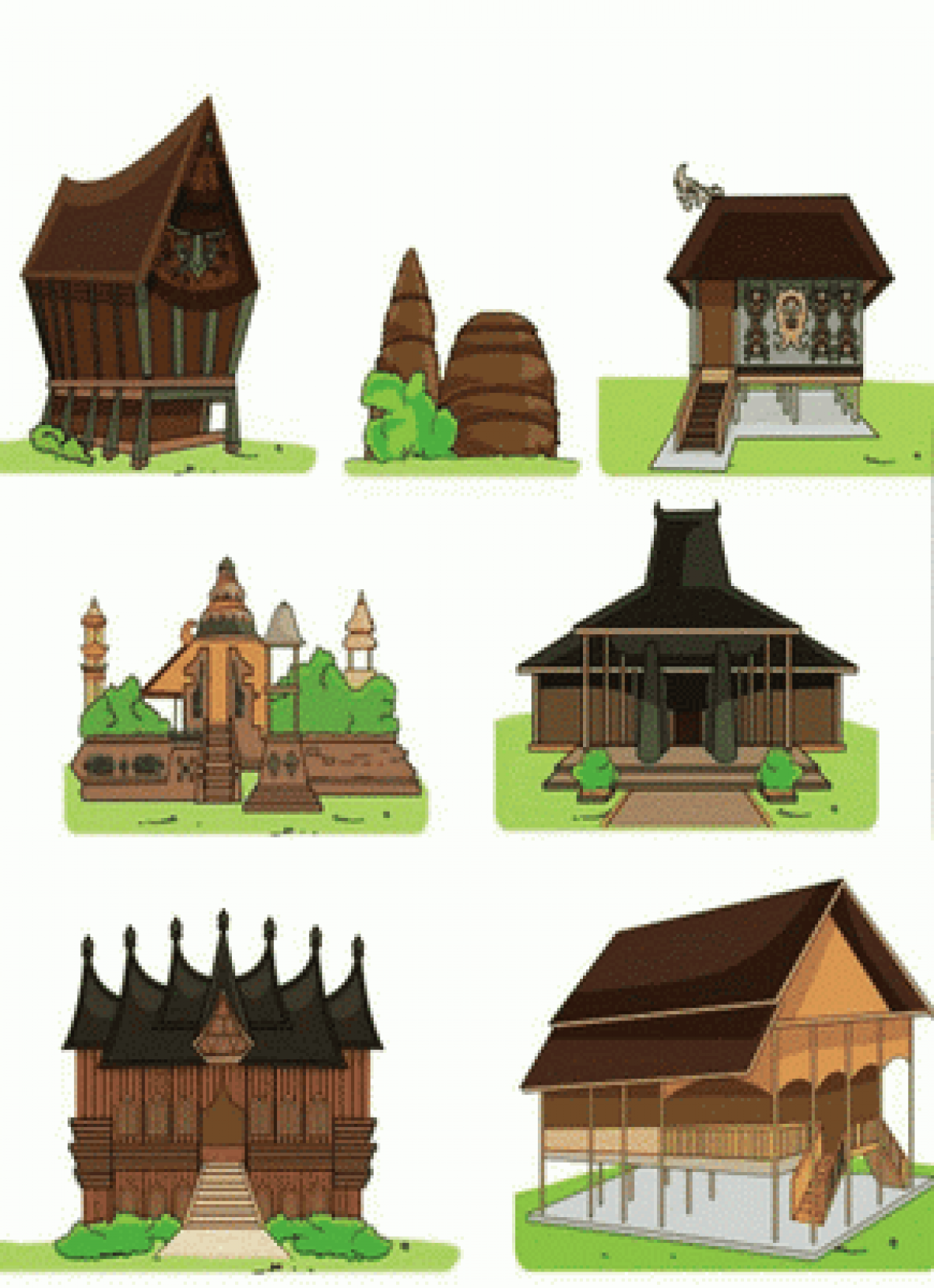 Download Miniatur Rumah Adat Di Indonesia Nomer 7