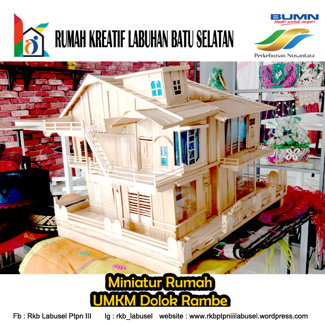 Detail Miniatur Rumah Bambu Nomer 21