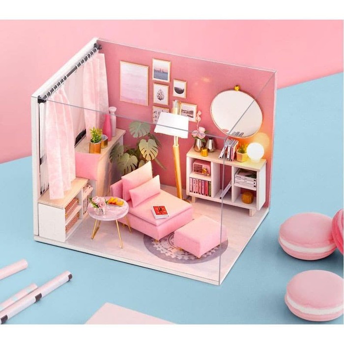 Detail Miniatur Rumah Barbie Mewah Nomer 27