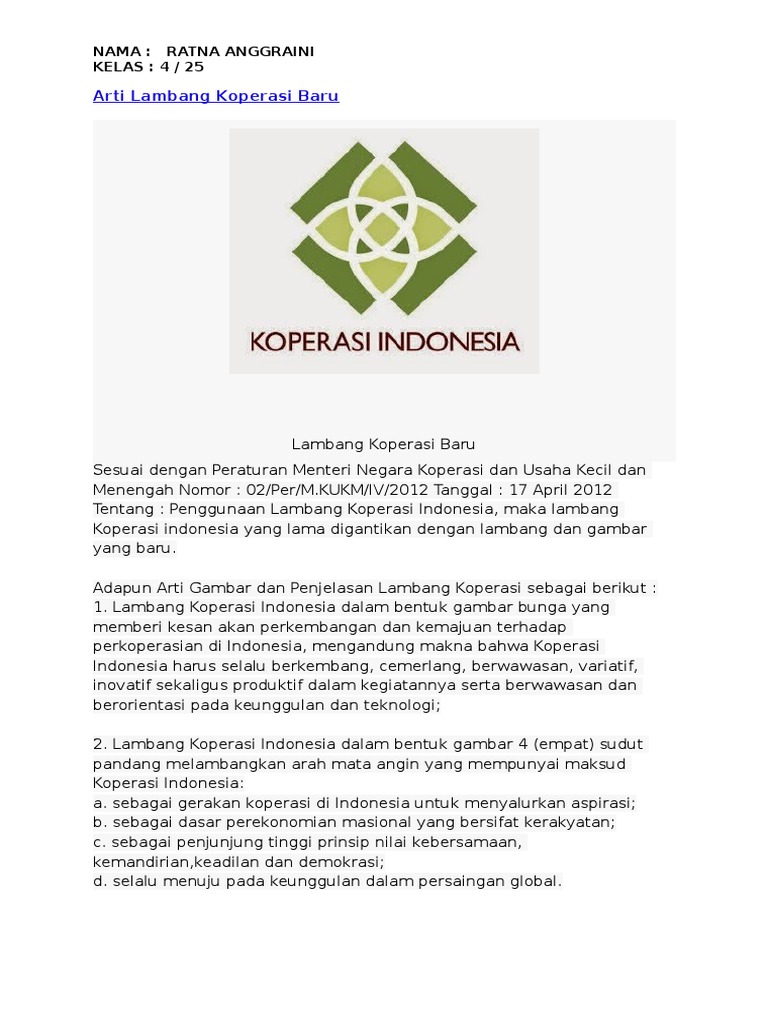 Detail Lambang Koperasi Baru Nomer 13