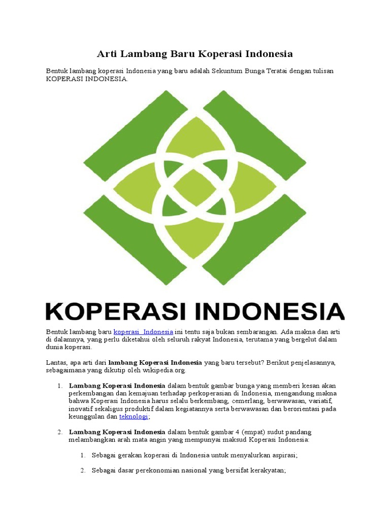 Detail Lambang Koperasi Baru Nomer 15