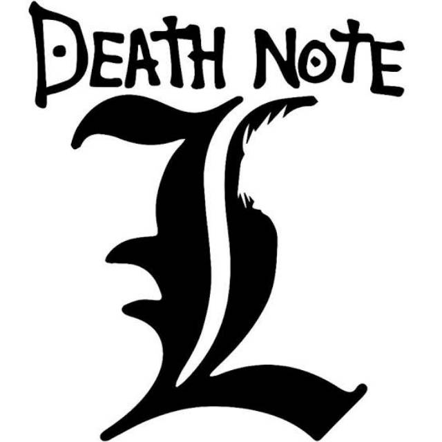 Detail Lambang L Death Note Nomer 30