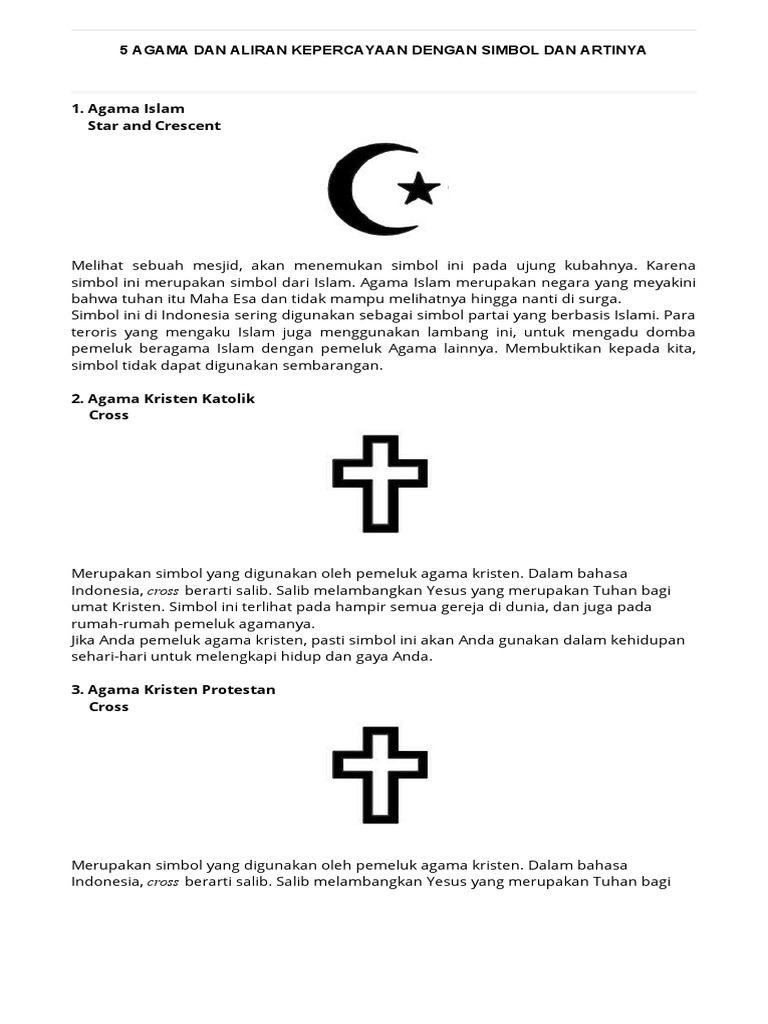 Detail Lambang Lambang Agama Nomer 24