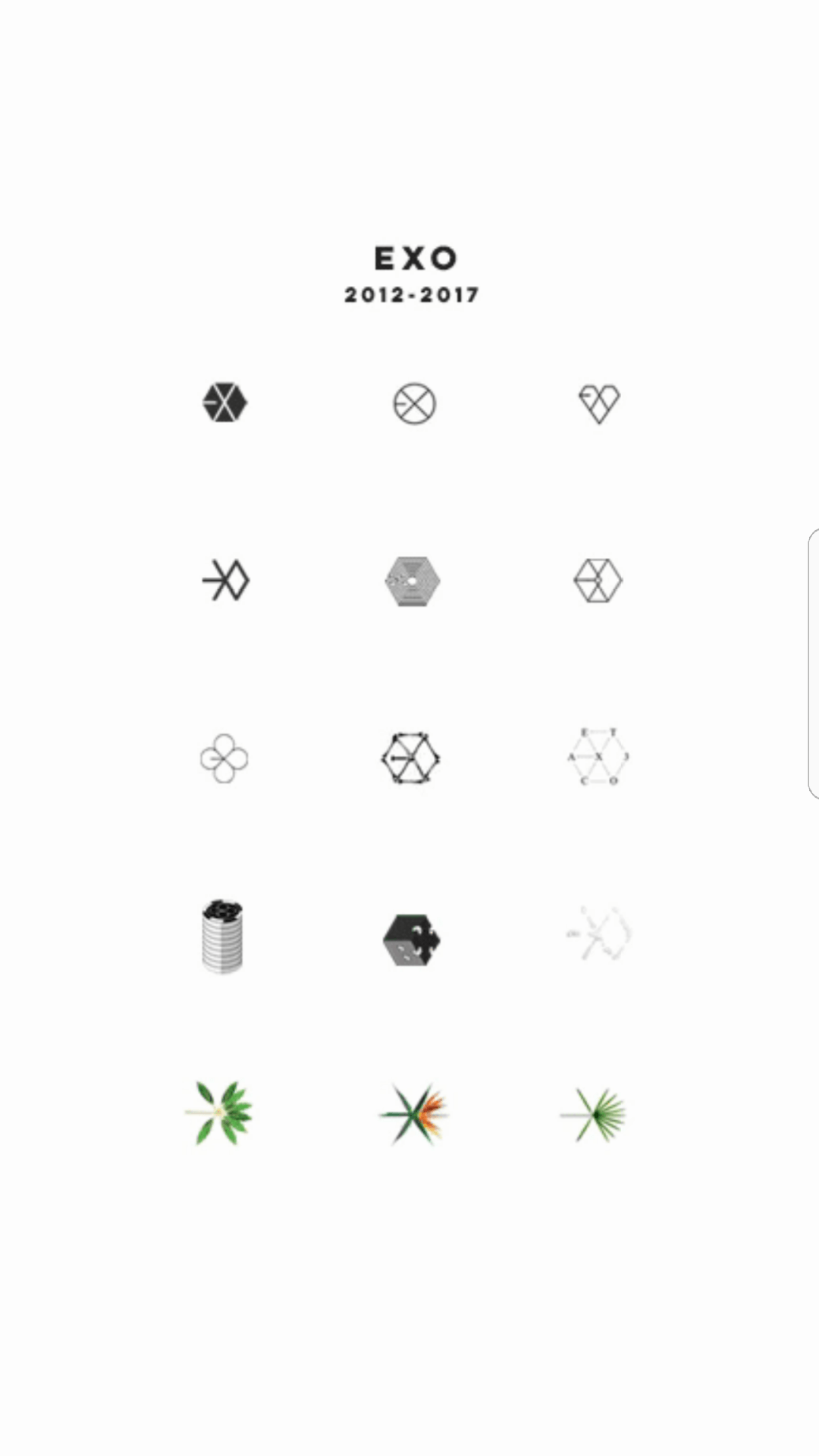 Detail Lambang Member Exo Nomer 19