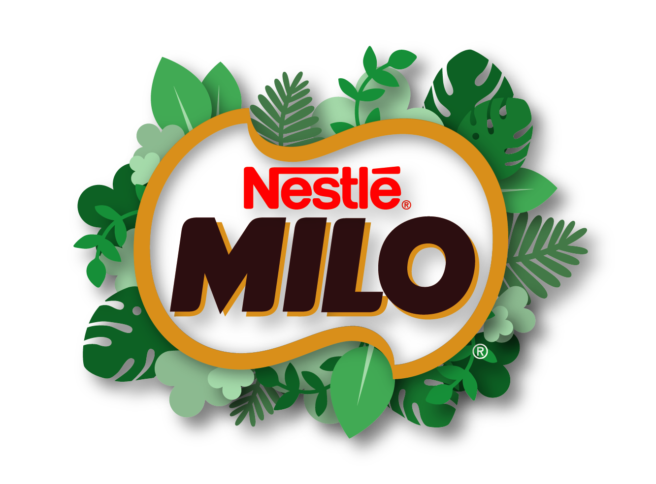 Detail Lambang Milo Nomer 16