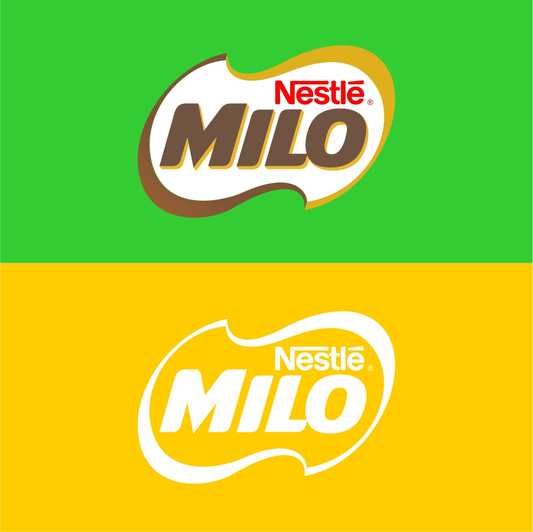 Detail Lambang Milo Nomer 18