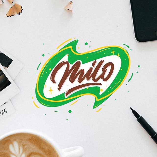 Detail Lambang Milo Nomer 54