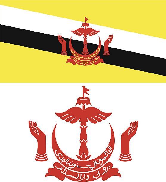 Detail Lambang Negara Brunei Darussalam Nomer 14