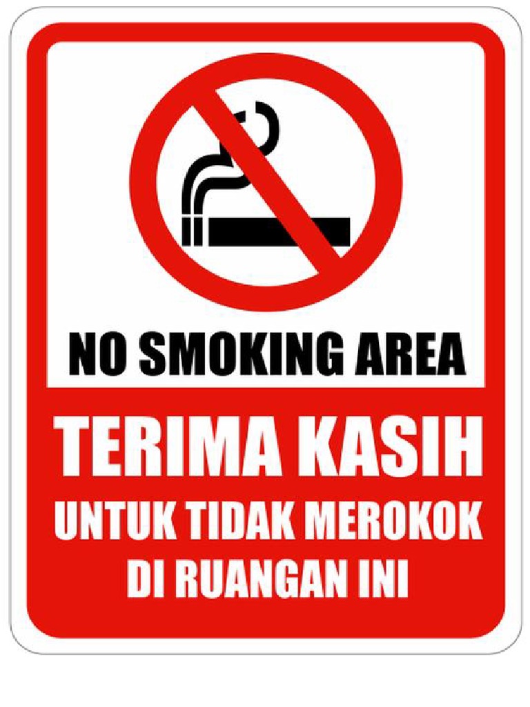 Detail Lambang No Smoking Nomer 19