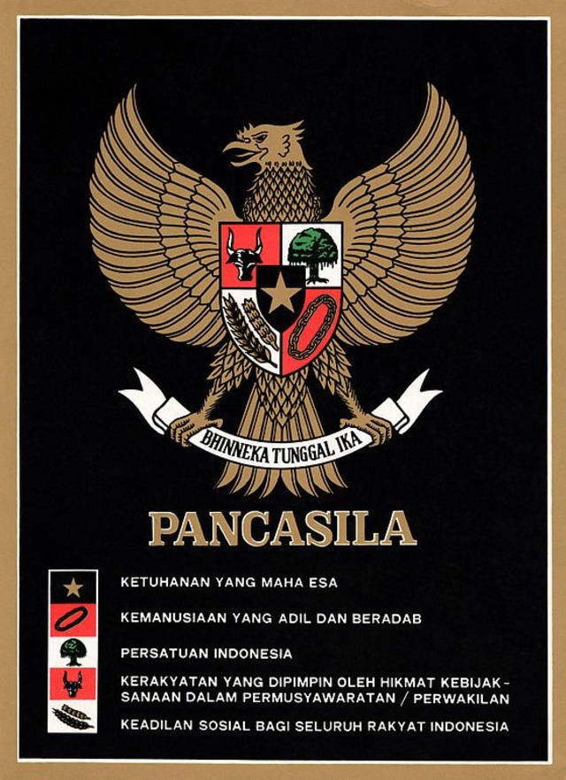 Detail Lambang Pancasila Dan Gambarnya Nomer 44