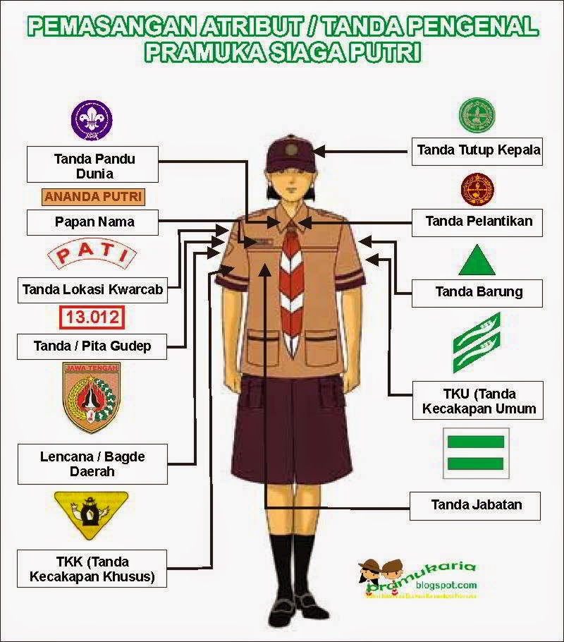 Detail Lambang Pandu Pramuka Nomer 17