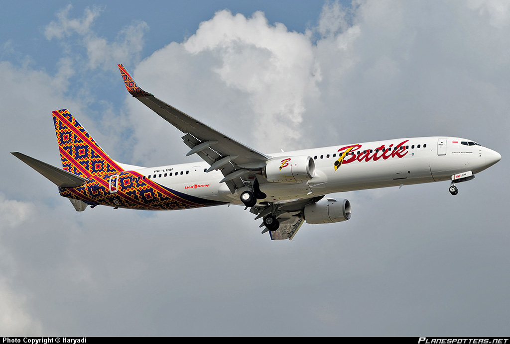 Detail Lambang Pesawat Batik Air Nomer 16