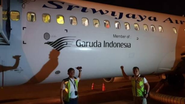 Detail Lambang Pesawat Sriwijaya Air Nomer 39