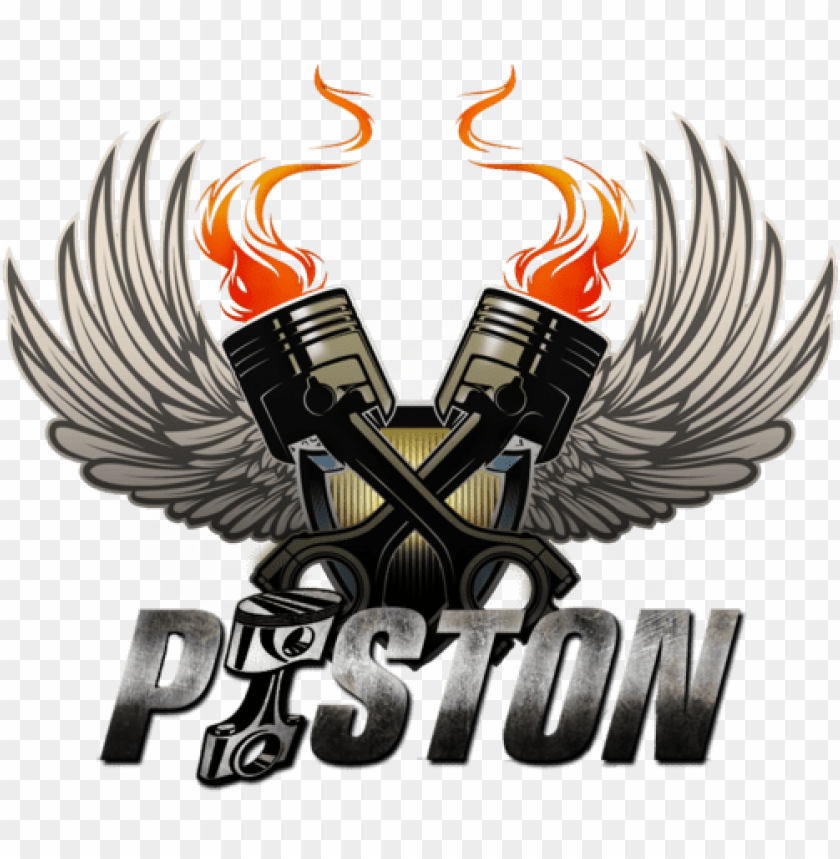 Detail Lambang Piston Nomer 8
