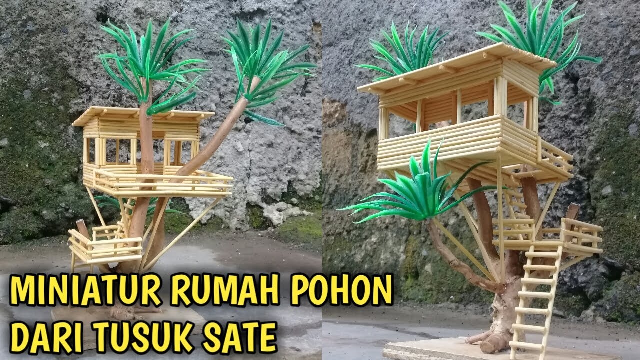 Detail Miniatur Rumah Dari Bambu Sederhana Nomer 25