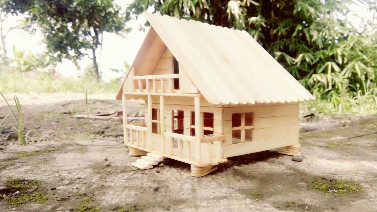 Detail Miniatur Rumah Dari Bambu Sederhana Nomer 4