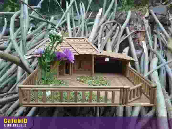 Detail Miniatur Rumah Dari Bambu Sederhana Nomer 46