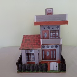 Detail Miniatur Rumah Dari Bungkus Rokok Nomer 17