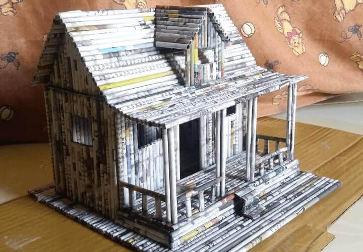 Detail Miniatur Rumah Dari Bungkus Rokok Nomer 37