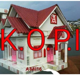 Detail Miniatur Rumah Dari Bungkus Rokok Nomer 40