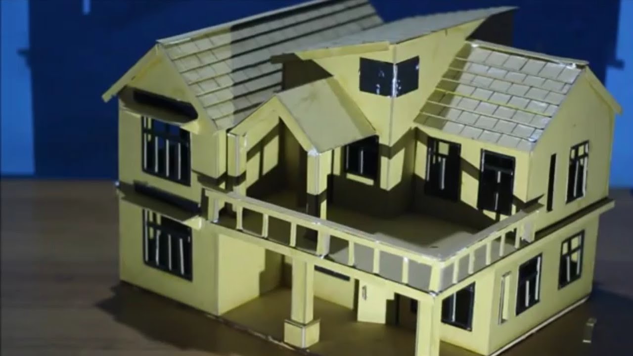 Detail Miniatur Rumah Dari Kardus Nomer 41