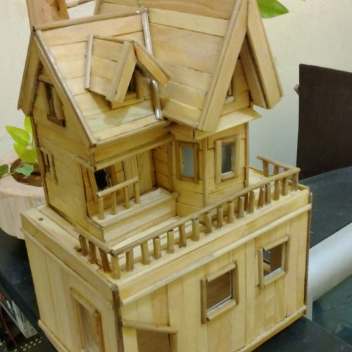 Detail Miniatur Rumah Dari Kayu Nomer 23