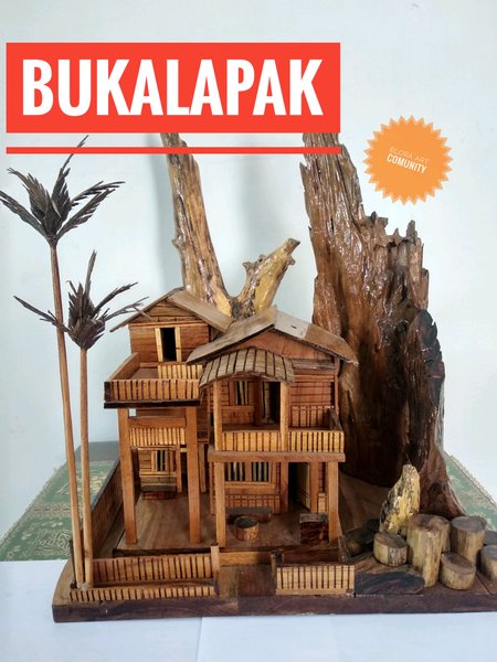 Detail Miniatur Rumah Dari Kayu Nomer 38