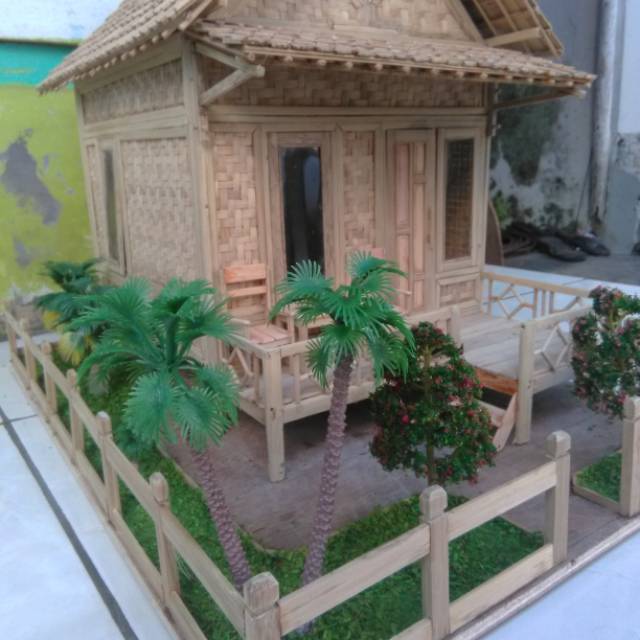 Detail Miniatur Rumah Dari Kayu Nomer 9