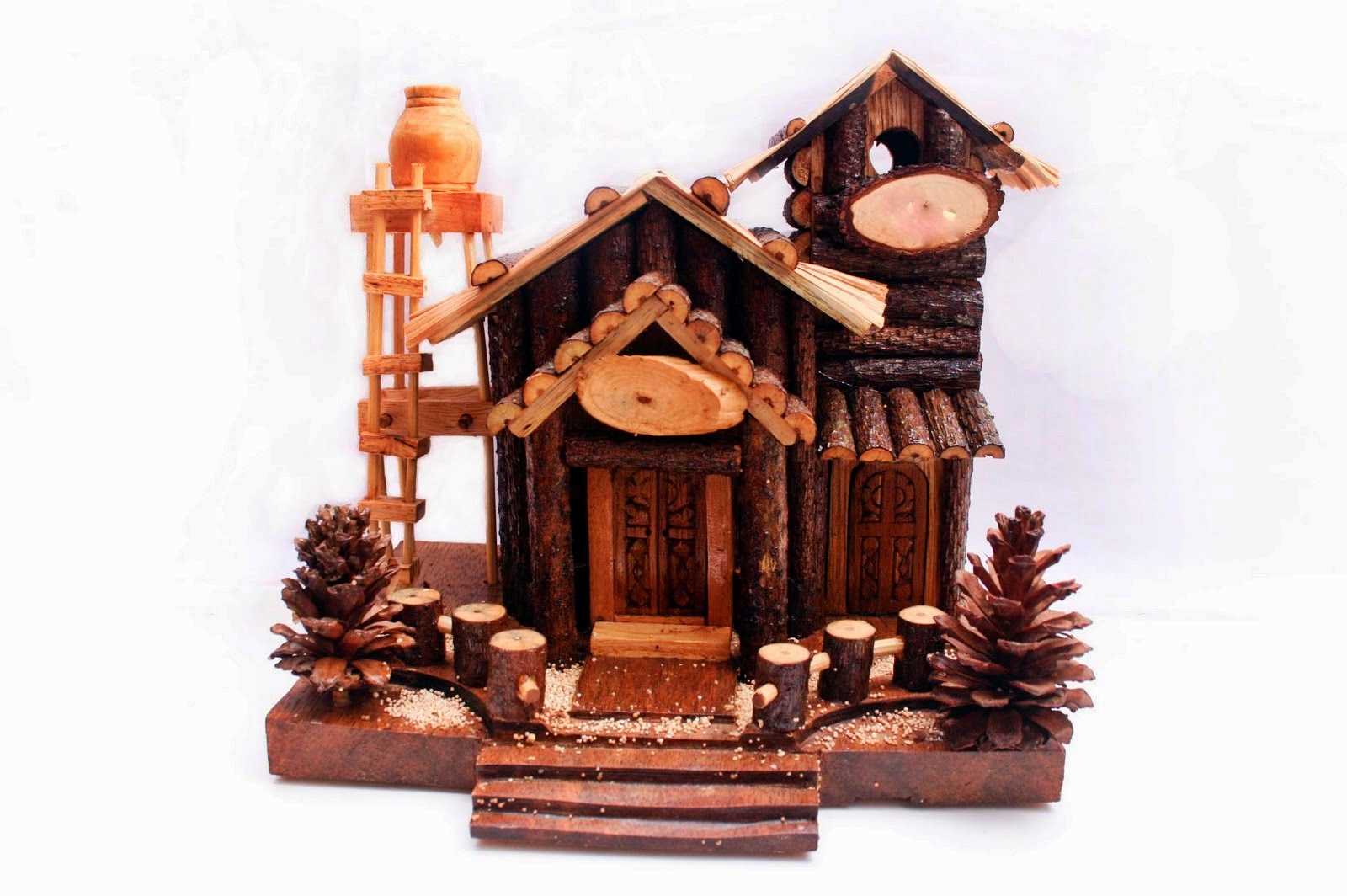 Detail Miniatur Rumah Dari Ranting Pohon Nomer 2