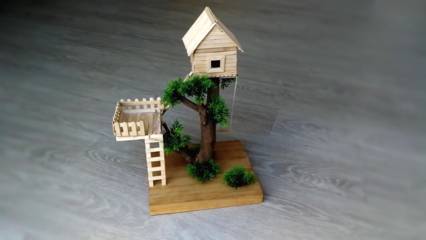 Detail Miniatur Rumah Dari Stik Es Krim Yang Mudah Nomer 54