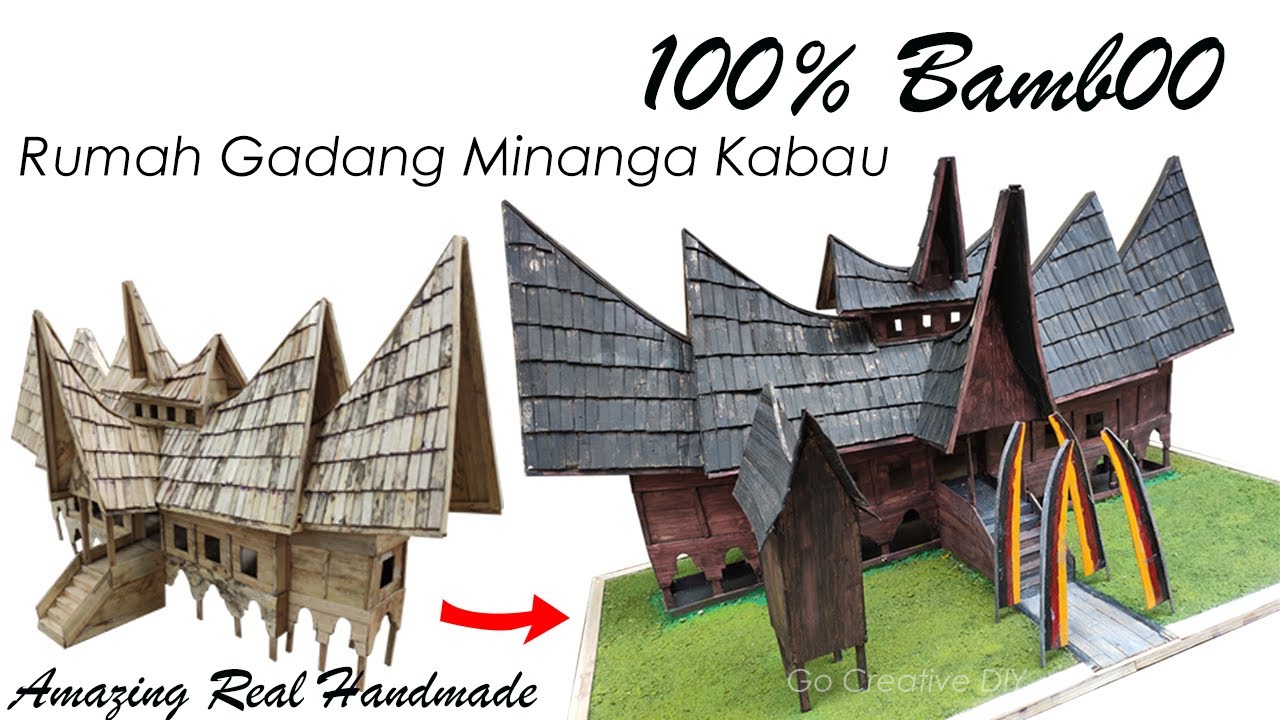 Detail Miniatur Rumah Gadang Nomer 42