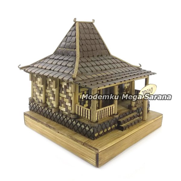 Detail Miniatur Rumah Joglo Dari Kardus Nomer 21