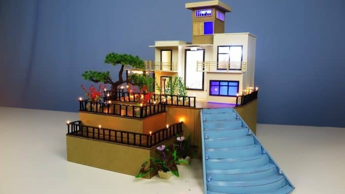 Detail Miniatur Rumah Mewah Nomer 48