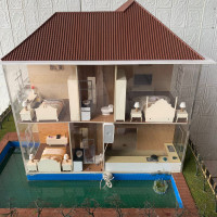 Detail Miniatur Rumah Mewah Nomer 55