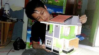 Detail Miniatur Rumah Mewah Dari Stik Es Krim Nomer 29