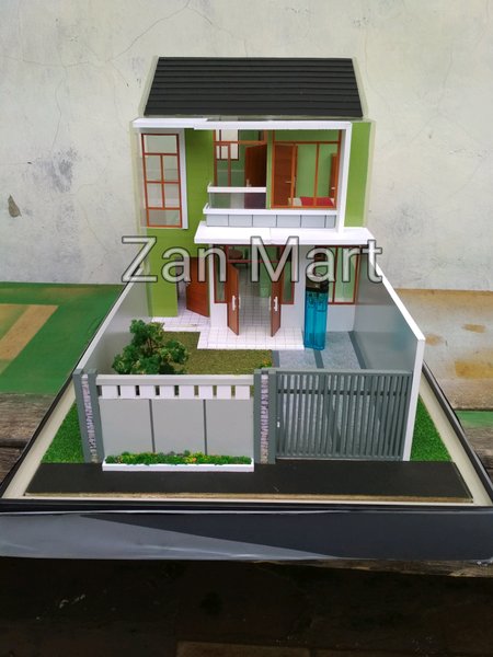 Miniatur Rumah Minimalis 2 Lantai - KibrisPDR