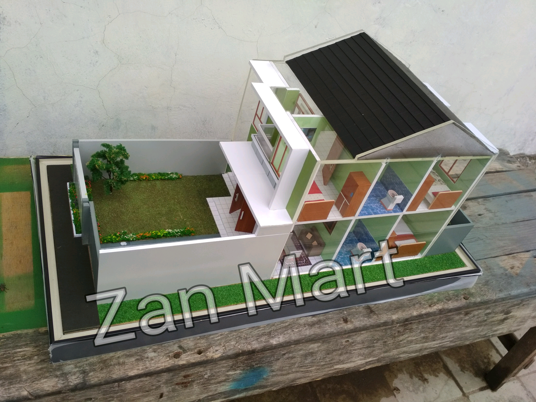 Detail Miniatur Rumah Minimalis 2 Lantai Nomer 20