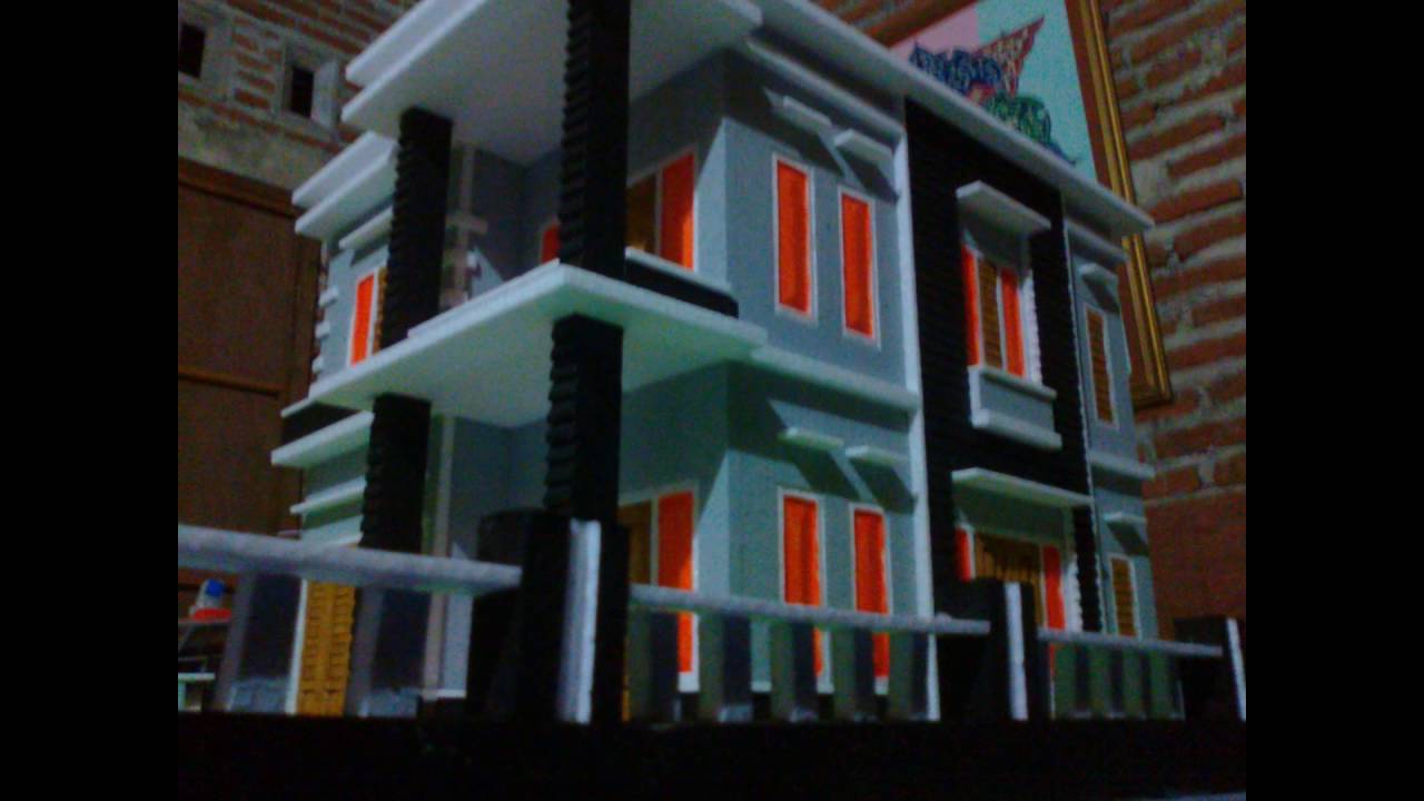 Detail Miniatur Rumah Minimalis 2 Lantai Nomer 39