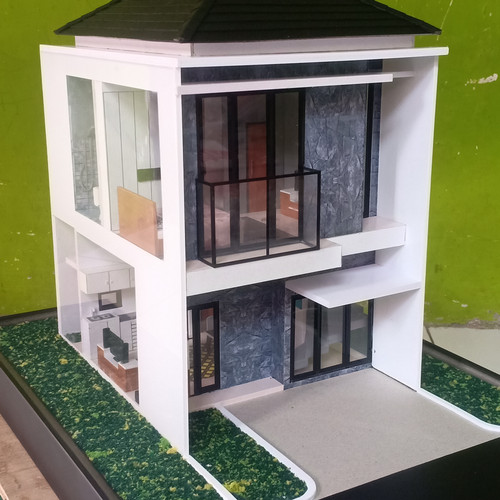 Detail Miniatur Rumah Minimalis 2 Lantai Nomer 8