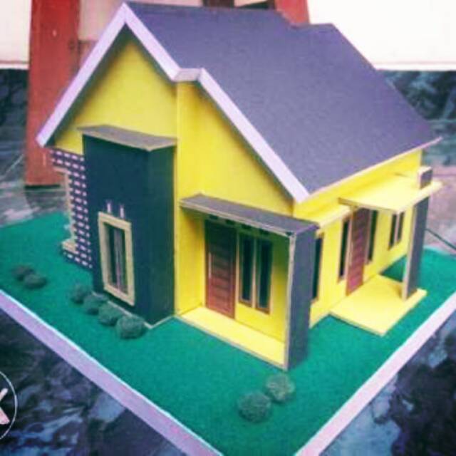 Detail Miniatur Rumah Minimalis Nomer 4