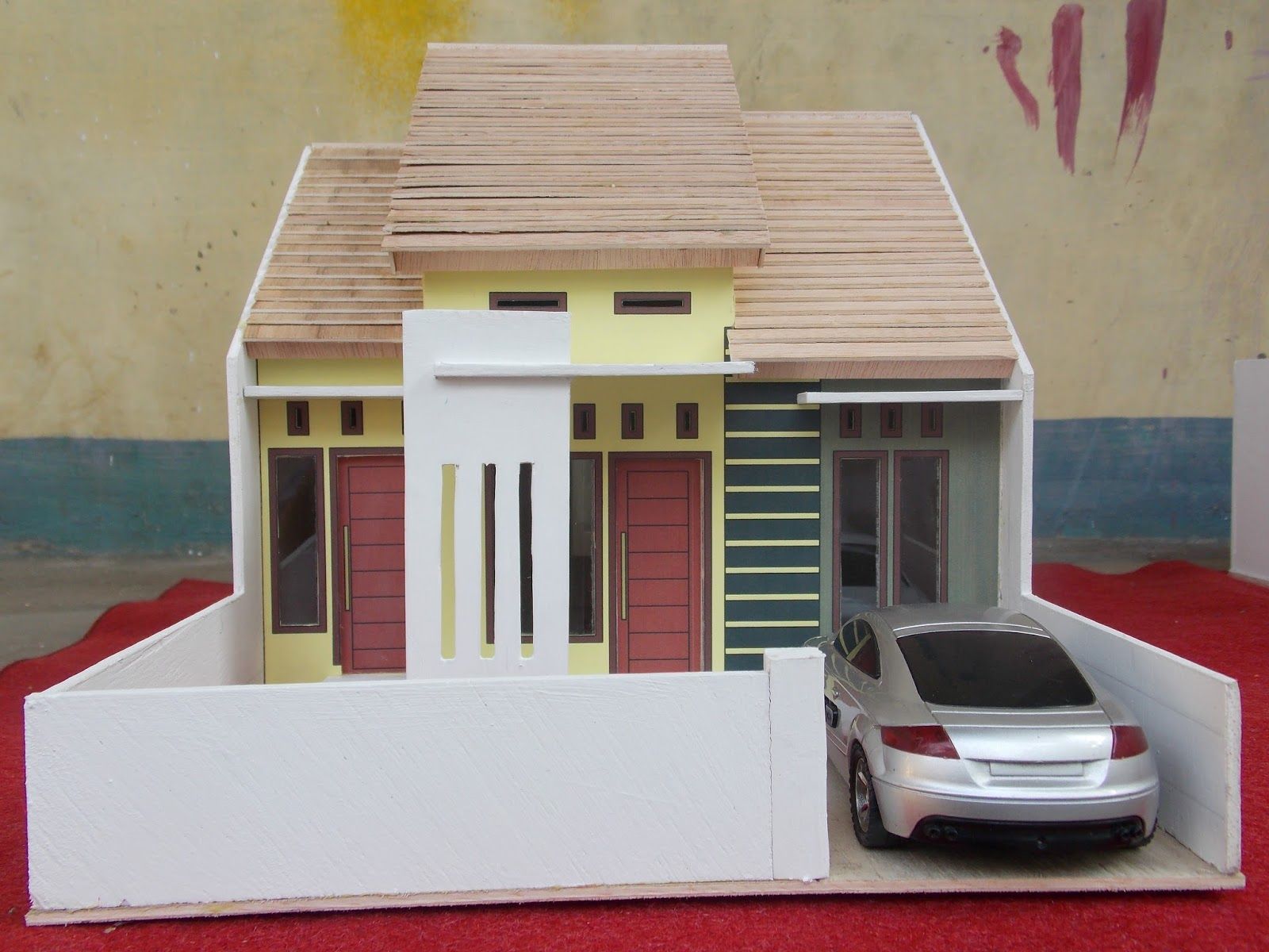 Detail Miniatur Rumah Minimalis Dari Kardus Nomer 15