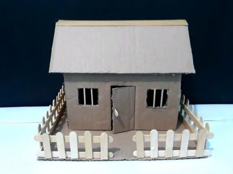 Detail Miniatur Rumah Minimalis Dari Kardus Nomer 42