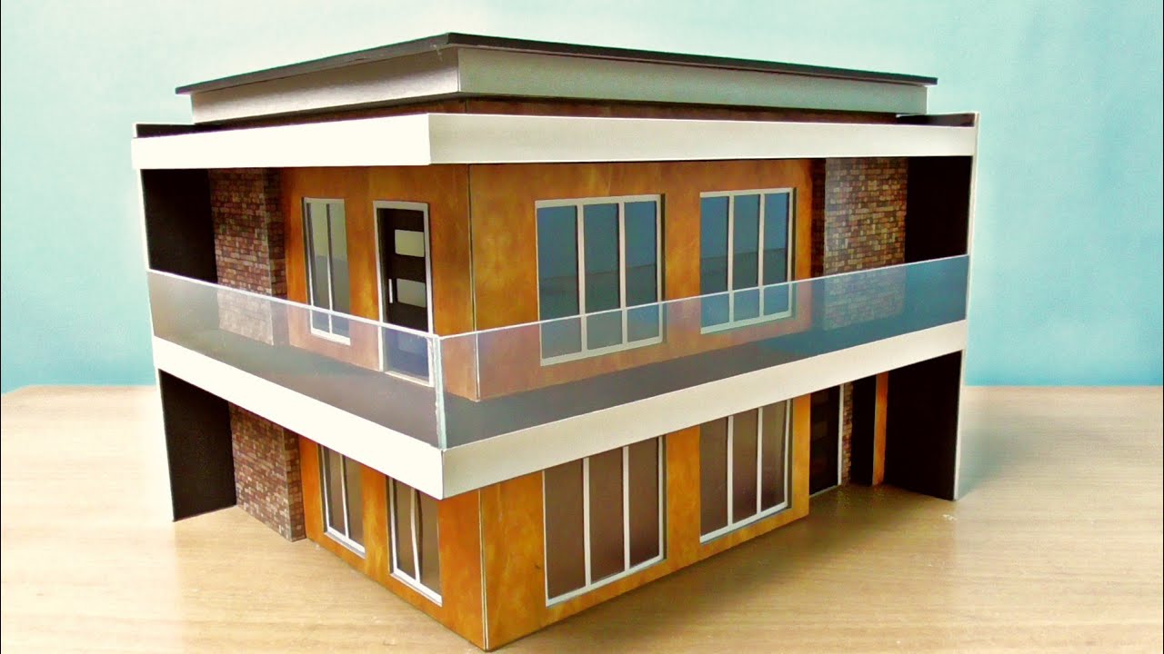 Miniatur Rumah Modern - KibrisPDR