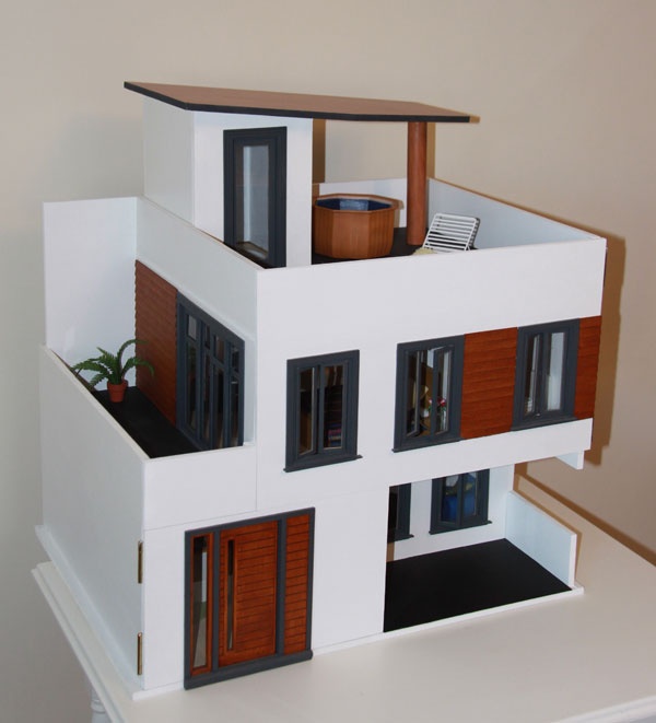 Detail Miniatur Rumah Modern Nomer 11