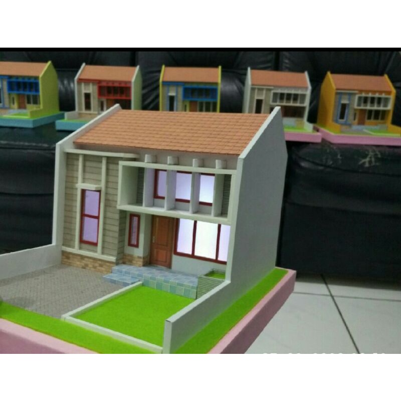 Detail Miniatur Rumah Modern Nomer 48