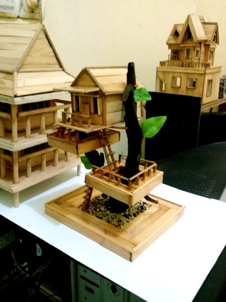 Detail Miniatur Rumah Pohon Nomer 17